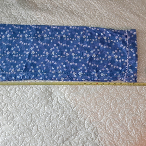 Victoria Secrets  PJ set Medium(Long)*meas on pix*, blue, pink, silver, black - Picture 10 of 12